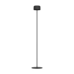 Solar-LED-Terrassenlampe Roccanova-L, schwarz, Höhe 120 cm