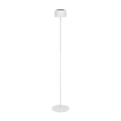 Solar-LED-Terrassenlampe Roccanova-L, weiß, Höhe 120 cm