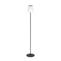 Solar-LED-Terrassenlampe Scordiano-L, schwarz, Höhe 120 cm