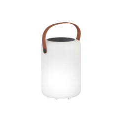 Solar-LED-Tischleuchte Orno, warmweiß und RGB