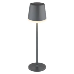 Solar-Tischlampe 36637A, IP44, anthrazit