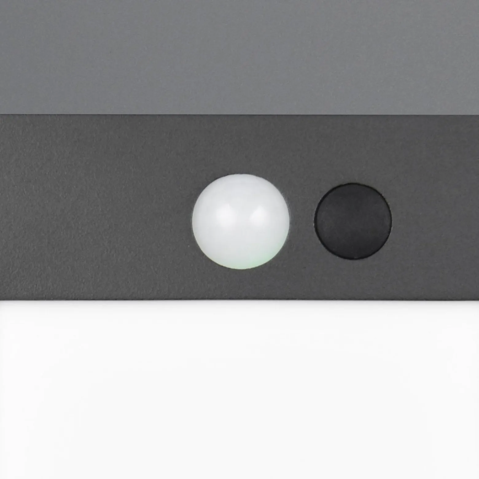 Solar-Wegeleuchte Colombo, schwarz matt, Metall, Höhe 100 cm