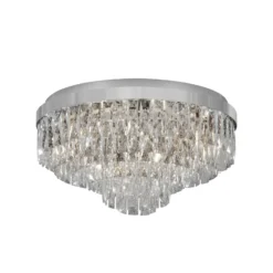 Stars of Light Deckenlampe Valparaiso, chrom Ø 58 cm Metall