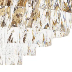 Stars of Light Deckenlampe Valparaiso, gold Ø 48 cm Metall