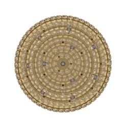 Stars of Light Deckenlampe Valparaiso, gold Ø 58 cm Metall