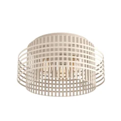 Stars of Light Deckenleuchte Oltamar, beige Ø 48 cm Metall