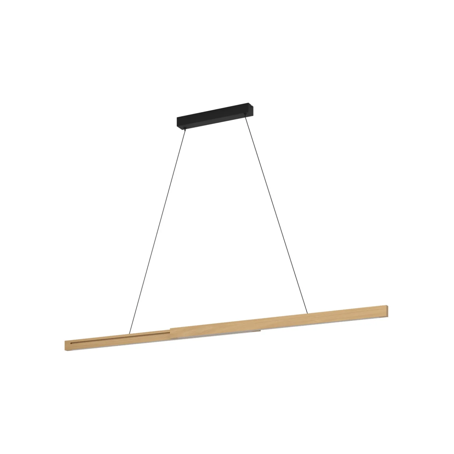Stars of Light LED-Hängelampe Montebuono, holz 180 cm dim