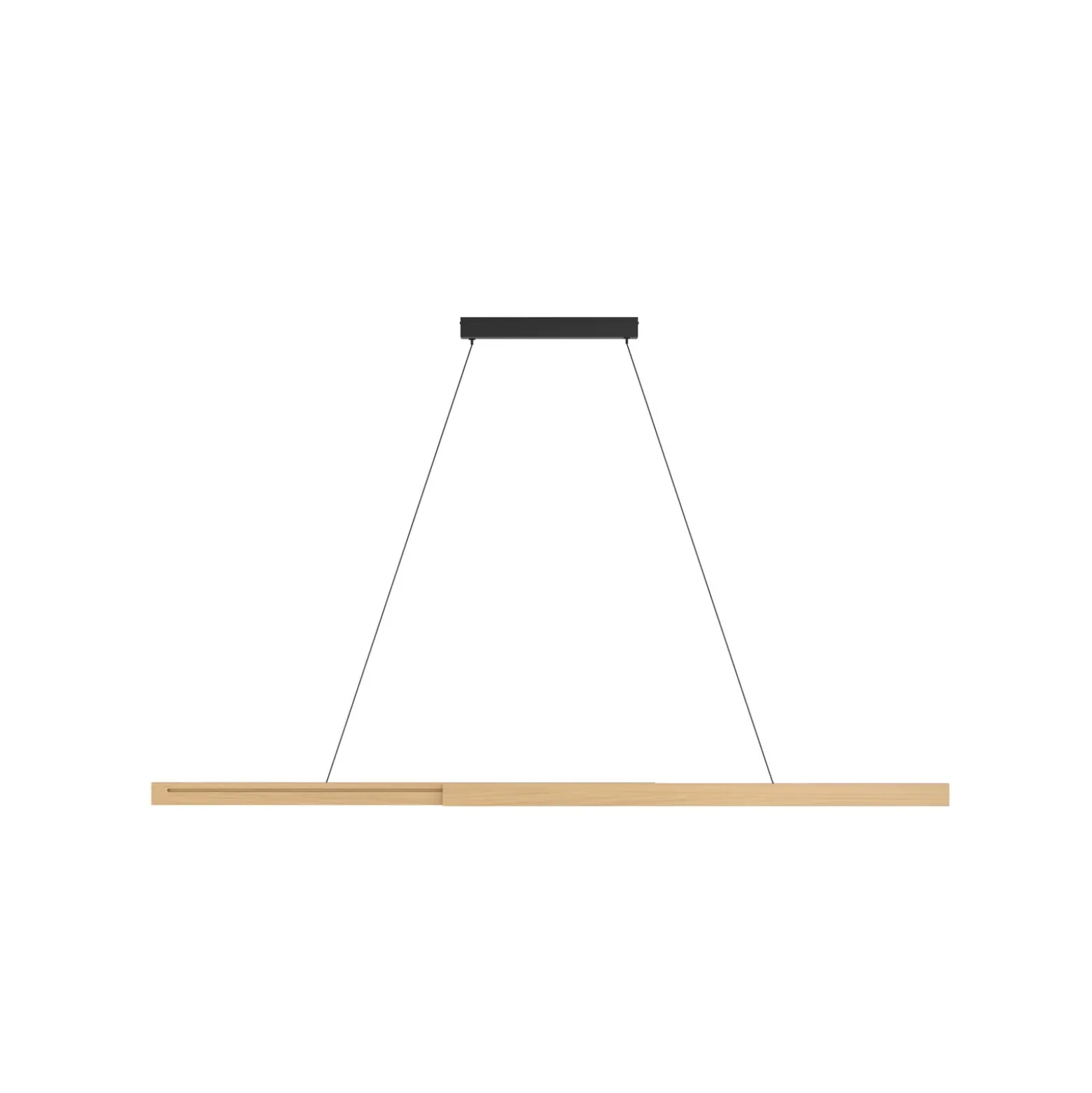 Stars of Light LED-Hängelampe Montebuono, holz 180 cm dim