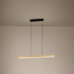 Stars of Light LED-Hängelampe Montebuono, holz 180 cm dim