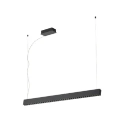 Stars of Light LED-Hängelampe Termini, schwarz 107 cm Metall