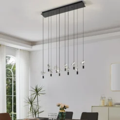 Stars of Light LED-Hängeleuchte Comareira nickel 91 cm CCT