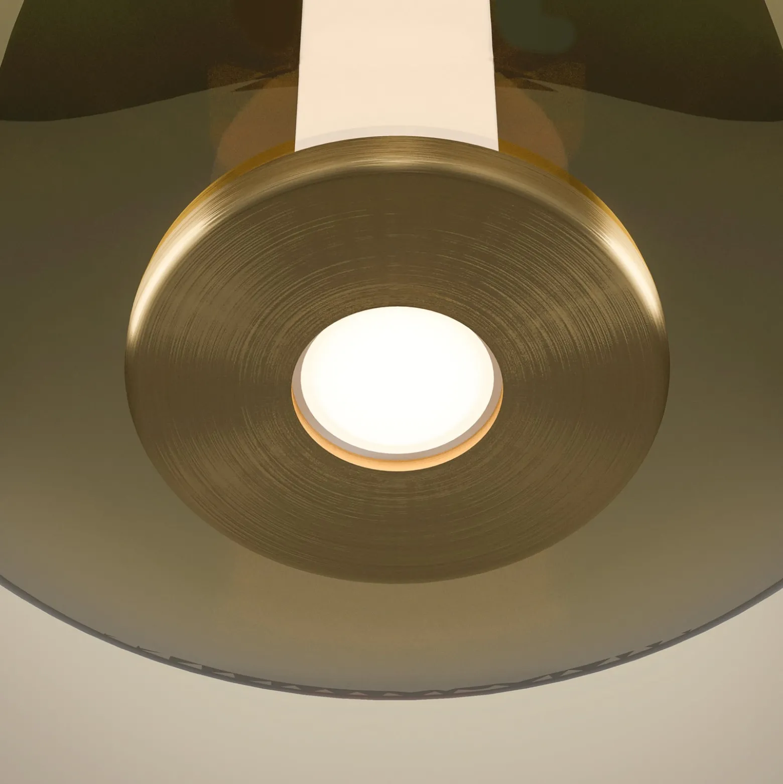 Stars of Light LED-Tischlampe Fruitera gold 25 cm Glas CCT