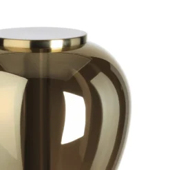 Stars of Light LED-Tischlampe Fruitera gold 25 cm Glas CCT