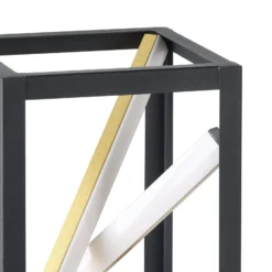 Stars of Light LED-Tischlampe Penela schwarz/gold 43 cm CCT
