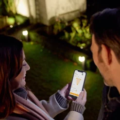 STEINEL GL 80 C LED-Wegeleuchte, Bluetooth smart, anthrazit