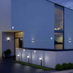 STEINEL GL 80 C LED-Wegeleuchte, Bluetooth smart, anthrazit