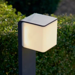 STEINEL GL 80 SC Sensor-Wegeleuchte, anthrazit, Höhe 63 cm