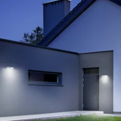 STEINEL LED-Außenwandlampe XSolar SOL-O S Sensor anthrazit