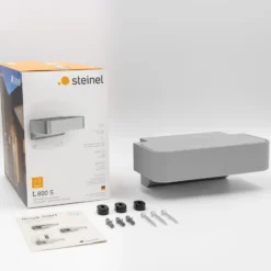 STEINEL LED-Außenwandleuchte L 800 SC, Sensor, silber