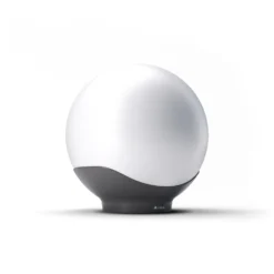 STEINEL LED-Kugellampe C, 40 cm, weiß/anthrazit, IP65, RGBWW