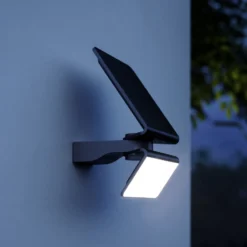 STEINEL LED-Solarleuchte XSolar L-S One, anthrazit, Sensor