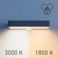 STEINEL LED-Solar-Wandlampe XSolar SOL-O S, anthrazit Sensor