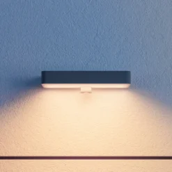 STEINEL LED-Solar-Wandlampe XSolar SOL-O S, anthrazit Sensor
