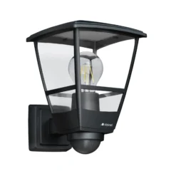 STEINEL L 10 S Außenwandlampe mit Sensor schwarz
