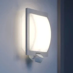 STEINEL L 20 S Außenwandleuchte Sensor, Edelstahl