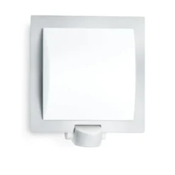 STEINEL L 20 S Außenwandleuchte Sensor, Edelstahl