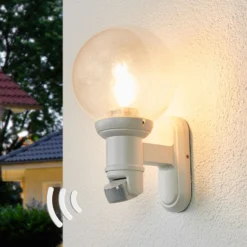 STEINEL L 560 S Sensor-Außenwandlampe weiß