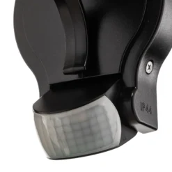 STEINEL L 15 S Sensor-Außenwandleuchte schwarz