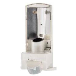 STEINEL L 12 S Sensor-Außenwandleuchte, silber
