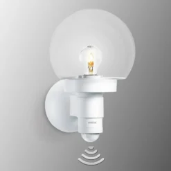 STEINEL L 115 S Sensor-Wandleuchte weiß