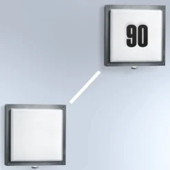 STEINEL L 690 S V2 Außenwandlampe Sensor Haus-Nr