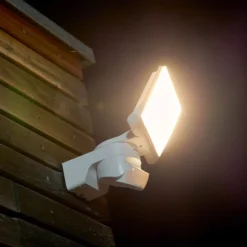 STEINEL Sensor-Außenstrahler XLED Home 2 S, weiß, IP44