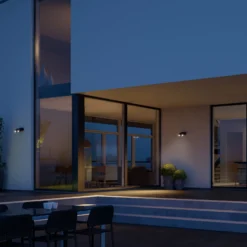 STEINEL Smart Sensor-Außenspot One SC 2-flg. anthrazit IP44
