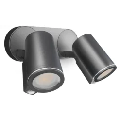 STEINEL Smart Sensor-Außenspot One SC 2-flg. anthrazit IP44