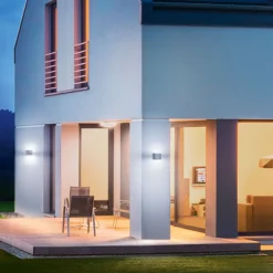STEINEL Smart Sensor-Außenwandleuchte L 840 SC anthrazit