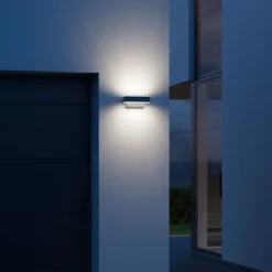 STEINEL Smart Sensor-Wandleuchte L 810 SC anthrazit