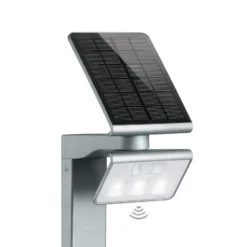 STEINEL XSolar GL-S Stand LED-Solarleuchte silber