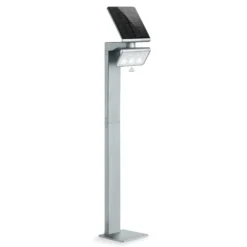 STEINEL XSolar GL-S Stand LED-Solarleuchte silber