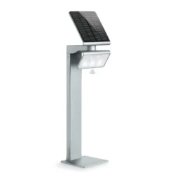 STEINEL XSolar GL-S Stand LED-Solarleuchte silber