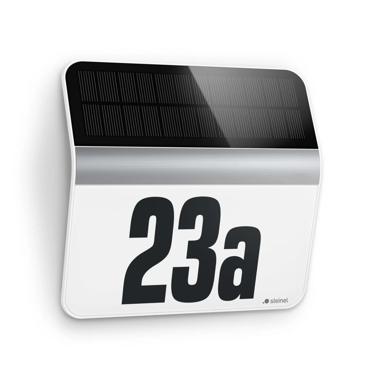 STEINEL XSolar LH-N LED-Hausnummernlampe, Edelstahl