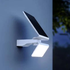 STEINEL XSolar L-S Solar-LED-Außenwandlampe weiß