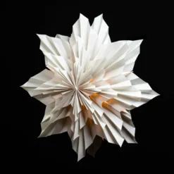 Sterntaler 2024 3D-Papierstern Ø 60 cm grau