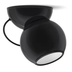 Stilnovo Gravitino LED-Deckenlampe drehbar schwarz