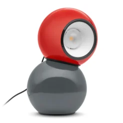 Stilnovo Gravitino LED-Tischlampe Magnet, rot-grau