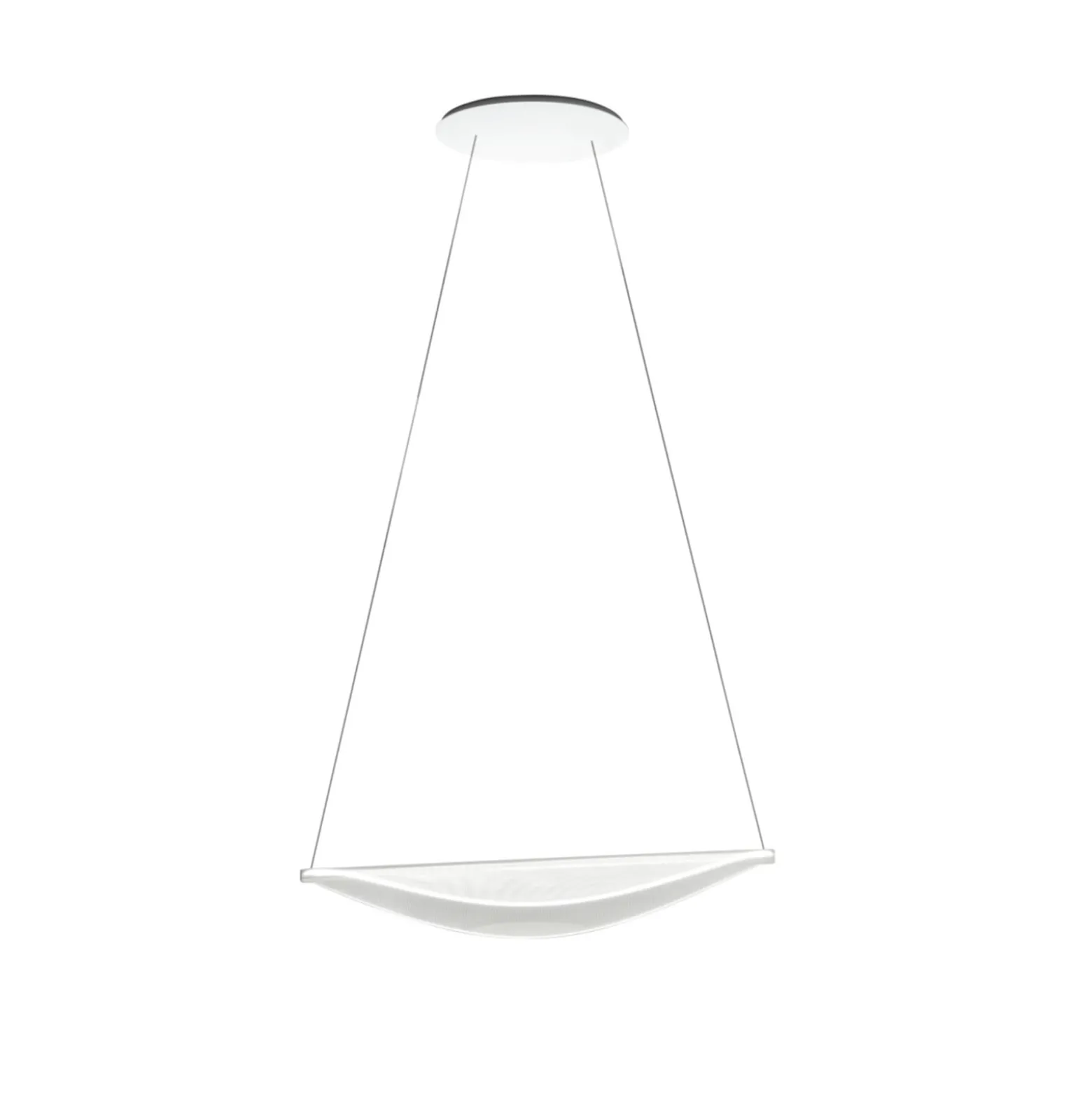 Stilnovo Hängeleuchte Diphy, Aufbau-Baldachin, 54 cm, 3000K