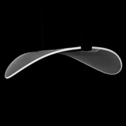 Stilnovo Hängeleuchte Diphy, Aufbau-Baldachin, 76 cm, 3000K